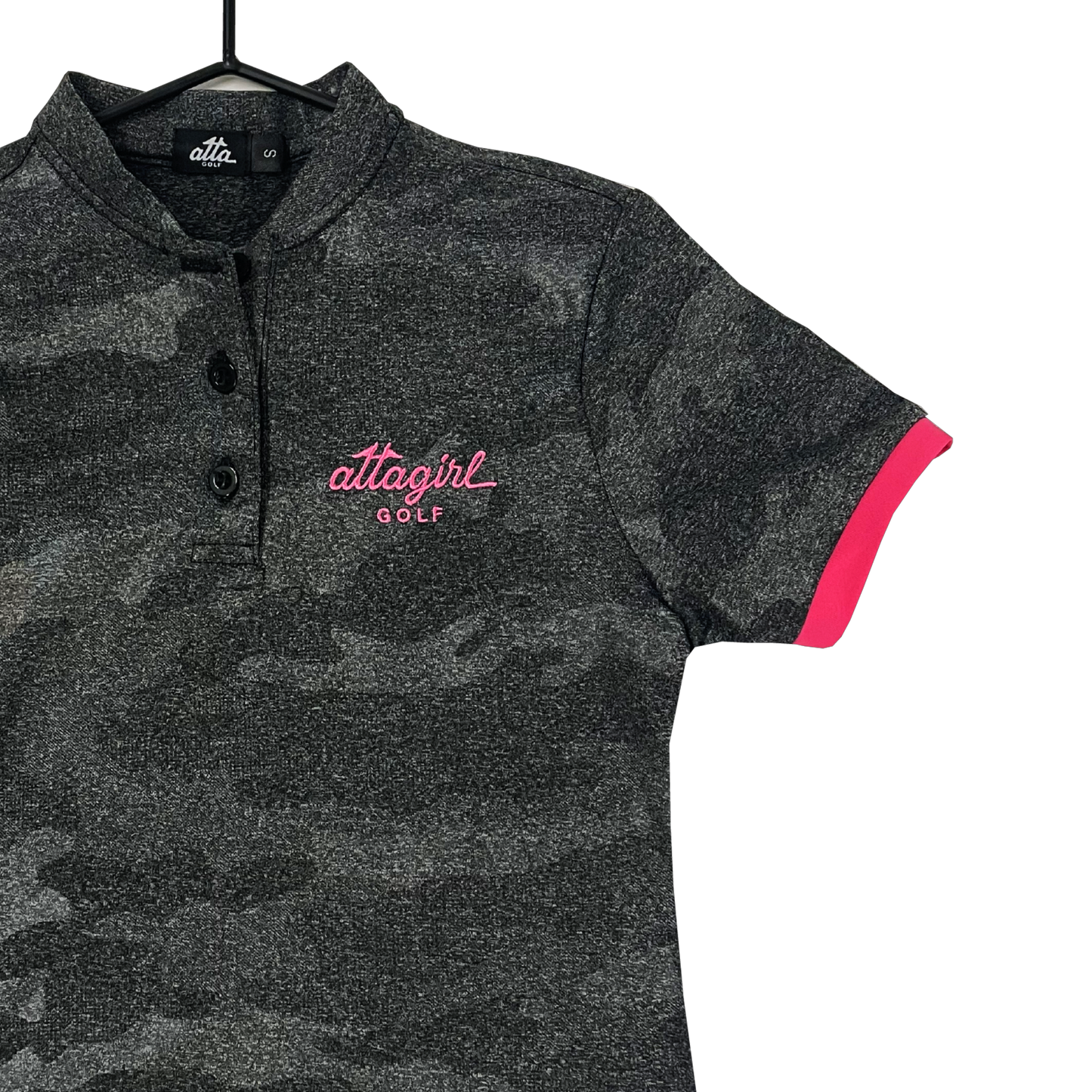 Attagirl Camo Golf Polo