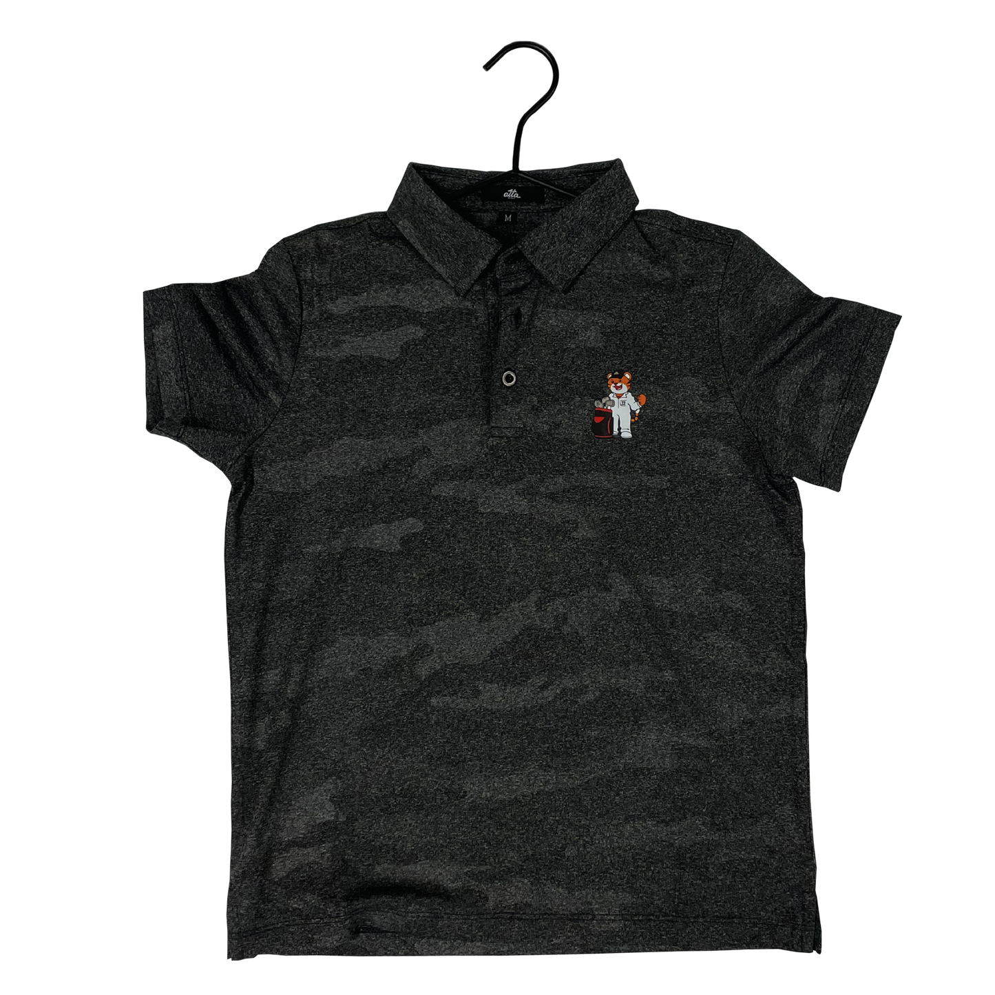 Caddi Tiger's Camo Junior Golf Polo