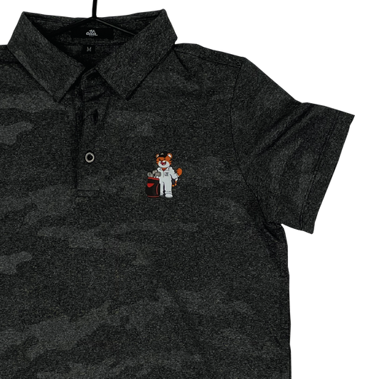 Caddi Tiger's Camo Junior Golf Polo