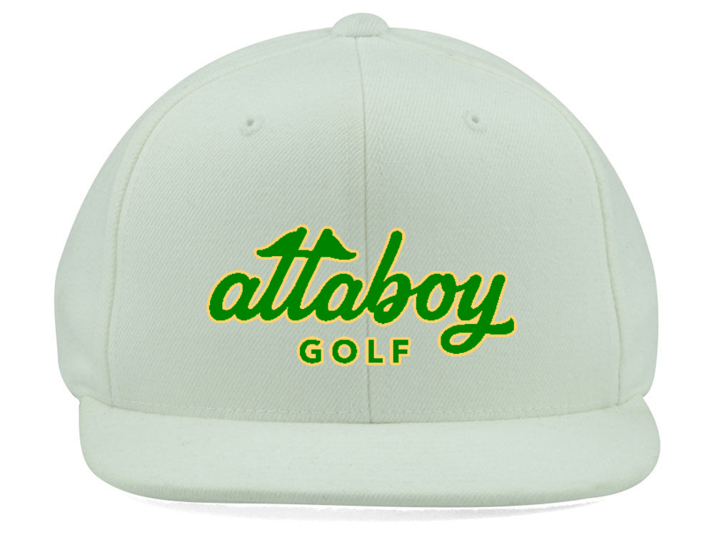 Attaboy Golf Hat - Youth FlexFit Snapback - Hometown Hat