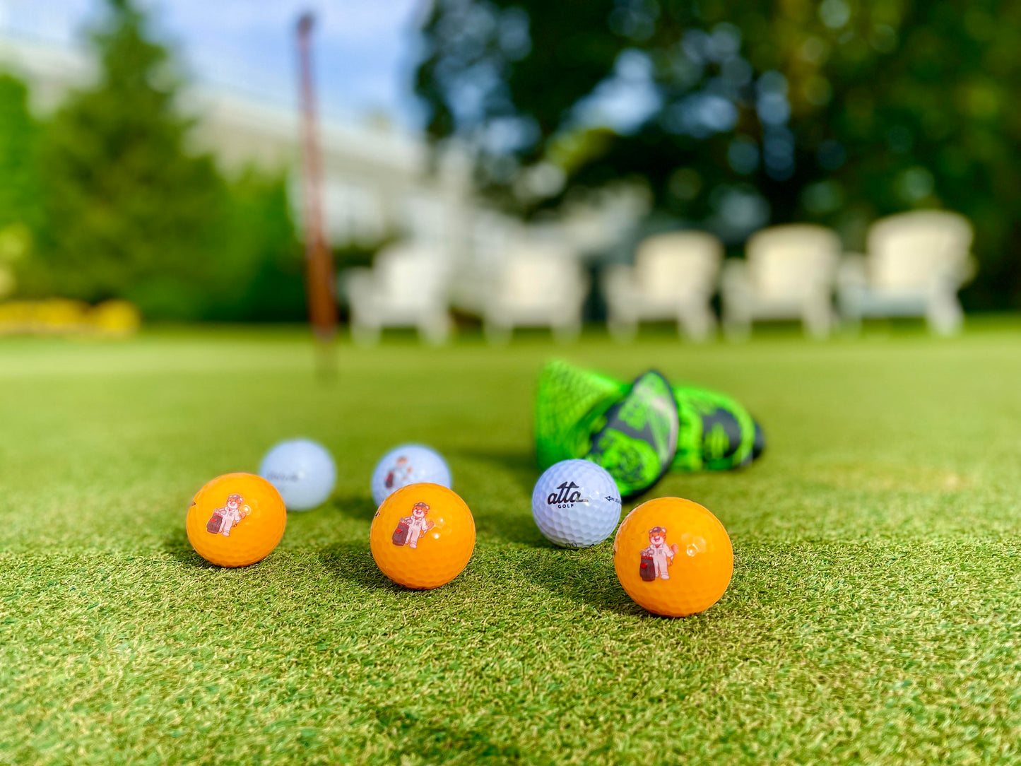 Caddi Tiger Golf Ball Set