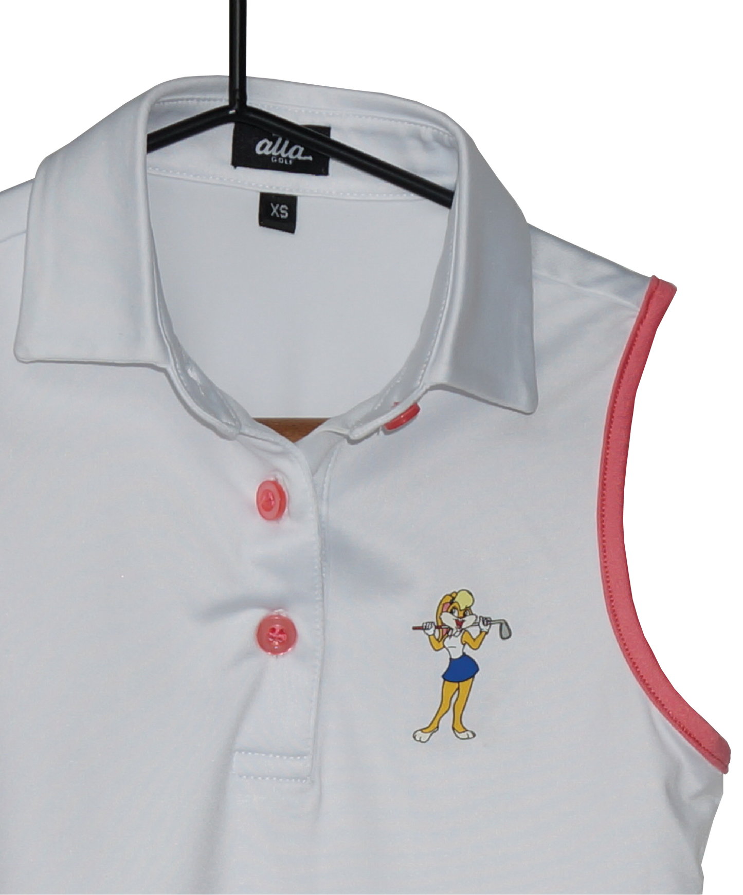 Sassy Sleeveless Golf Polo