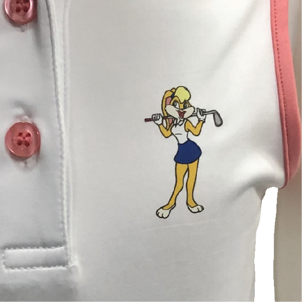 Sassy Sleeveless Golf Polo