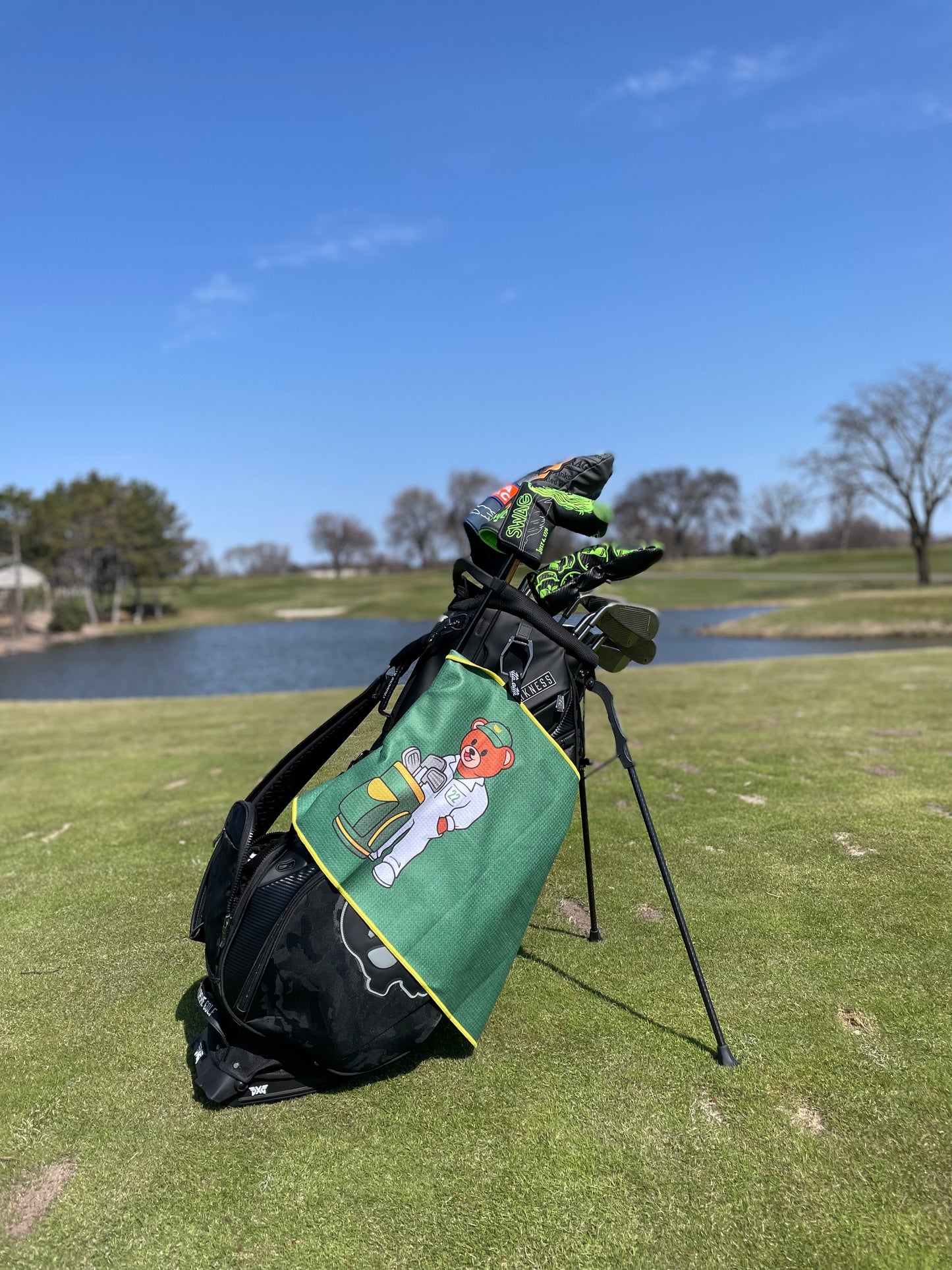 Caddi Bear's Golf Towel